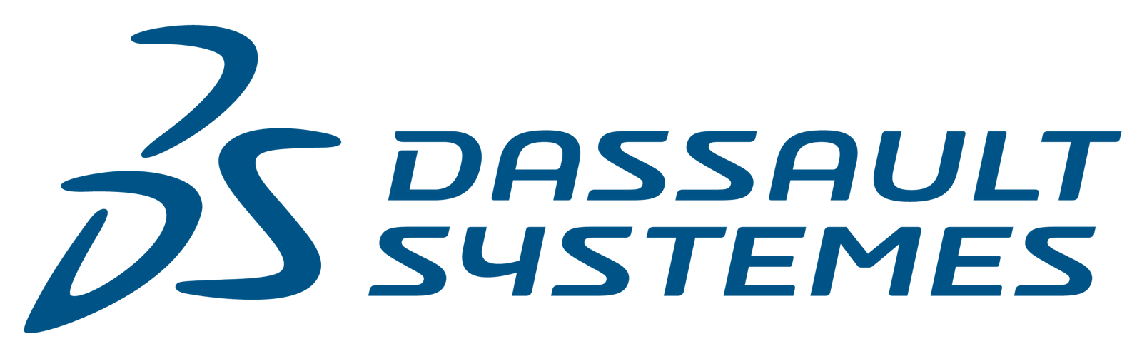 Mavi Dassault Systèmes yazısı ve amblemi