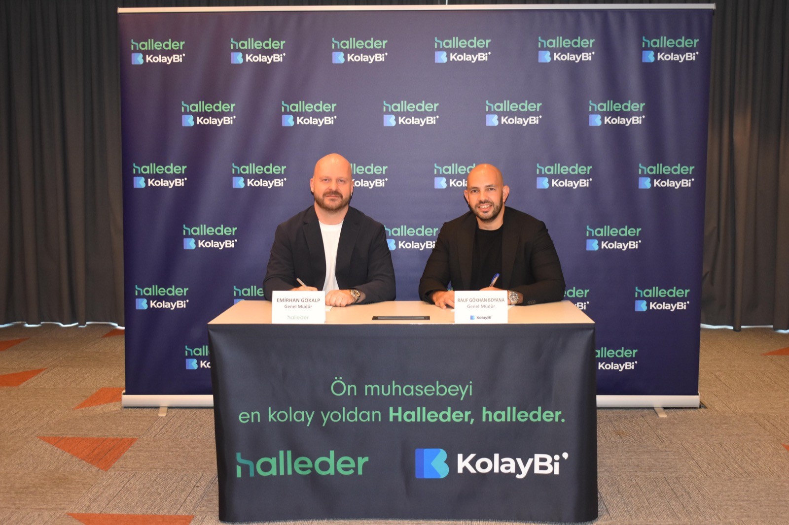Halleder ile KolayBi ön muhasebe için anlaştı