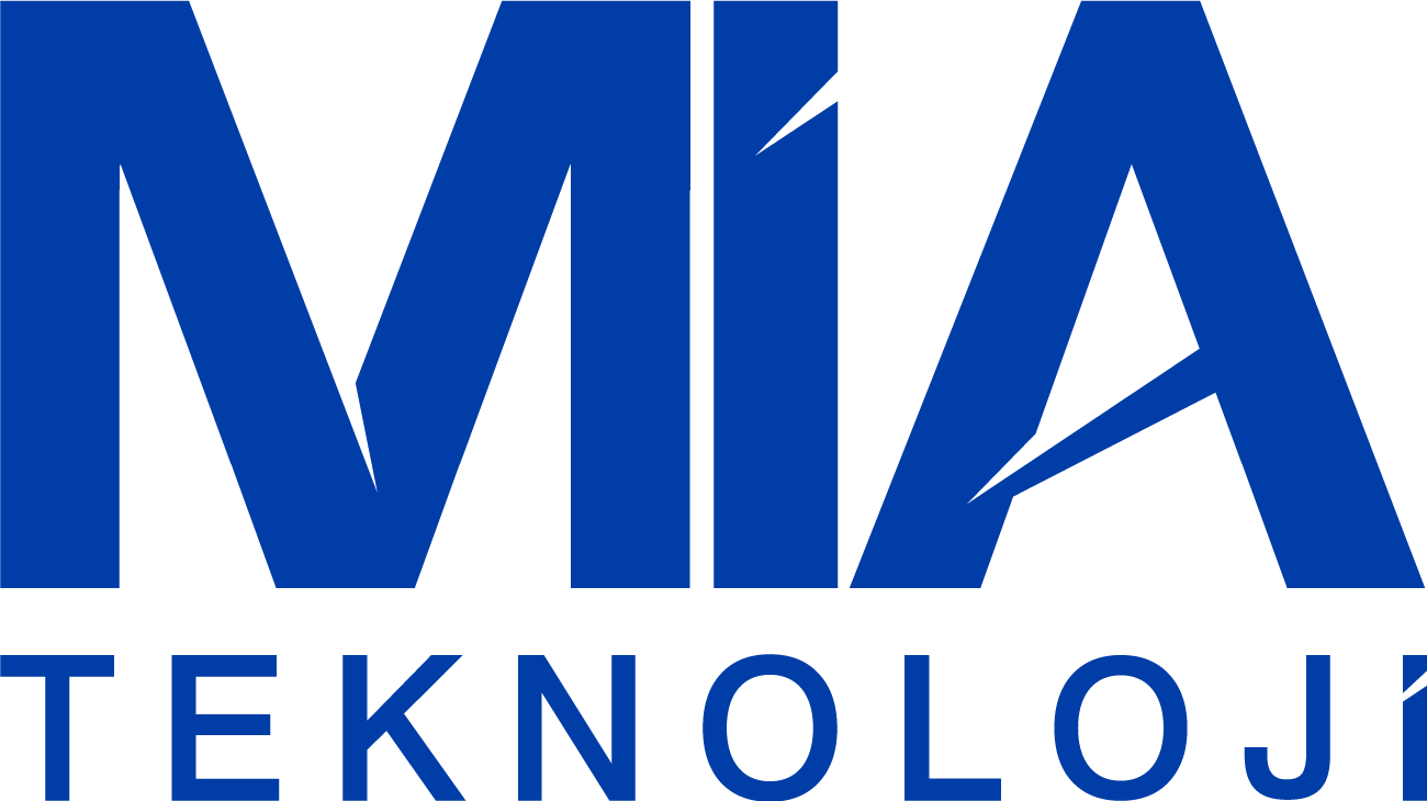 Mavi MİA Teknoloji yazı logosu