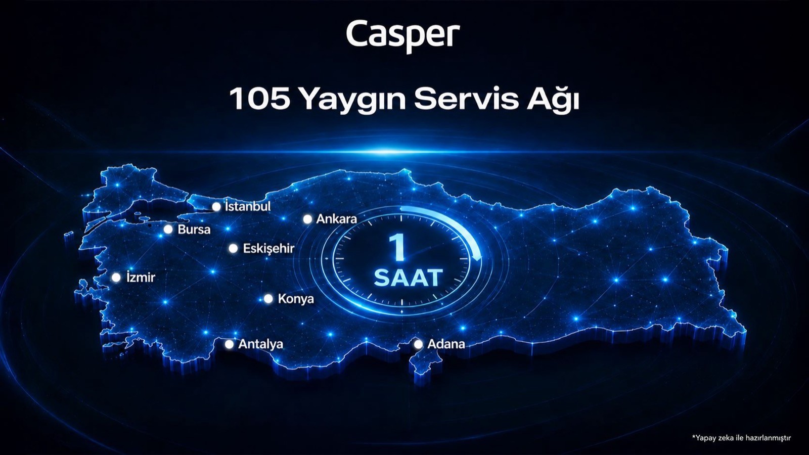 Casper teknik servis performans verilerini açıkladı