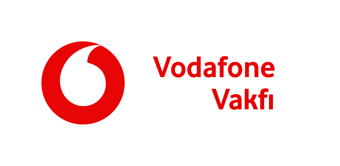 Kırmızı Vodafone Vakfı logosu