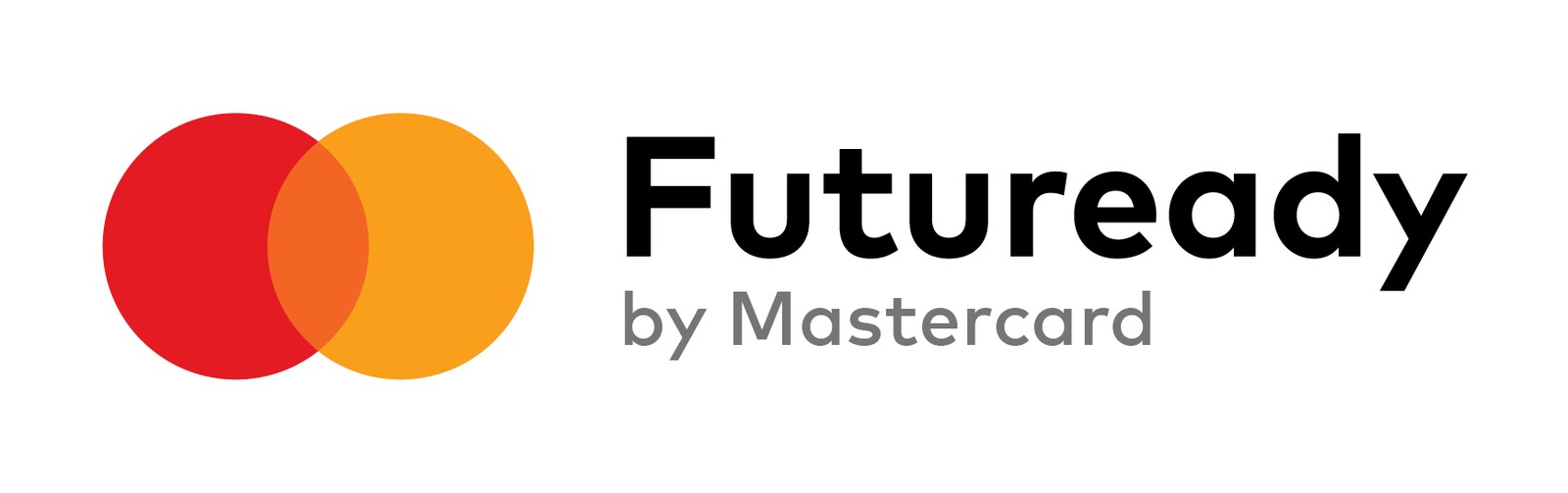 Futuready by Mastercard yazısı ve kesişen daireler